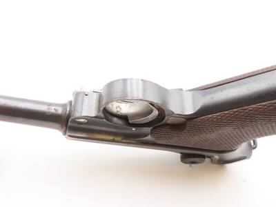 1915 Date WORLD WAR I DWM Imperial German LUGER P.08 9x19mm Para PISTOL C&R “GREAT WAR” Dated Military Sidearm - Image 14 of 21
