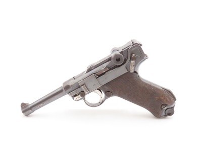 1915 Date WORLD WAR I DWM Imperial German LUGER P.08 9x19mm Para PISTOL C&R “GREAT WAR” Dated Military Sidearm