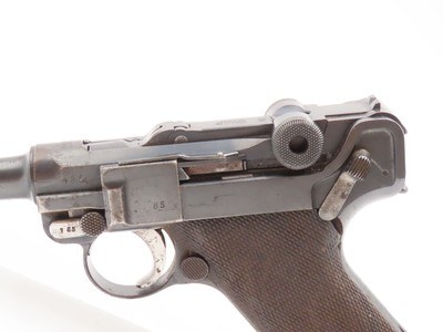 1915 Date WORLD WAR I DWM Imperial German LUGER P.08 9x19mm Para PISTOL C&R “GREAT WAR” Dated Military Sidearm - Image 4 of 21