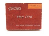 1962 ORIGINAL BOX SET German WALTHER Model PPK-L DURAL .22 LR Pistol C&R
w/MATCHING FACTORY BOX, EXTRA MAGAZINE & BORE BRUSH - 2 of 22