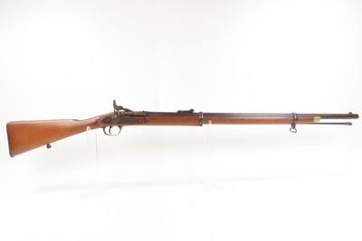 CIVIL WAR 1862 Dated Antique BRITISH SNIDER Breech Loading CONVERSION Rifle British Proofed ENFIELD PATTERN Military Gun