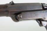 Antique MASSACHUSETTS ARMS Co. Single Shot MAYNARD M1873 CENTERFIRE Rifle
Hooded Post Front Sight and LADDER TANG PEEP SIGHT - 17 of 20