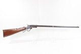 Antique MASSACHUSETTS ARMS Co. Single Shot MAYNARD M1873 CENTERFIRE Rifle
Hooded Post Front Sight and LADDER TANG PEEP SIGHT - 1 of 20