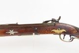 1850s Antique SUPERPOSED LOAD Two Shot PERCUSSION Homestead/Hunting Rifle
SINGLE BARREL with TWO SEPARATE IGNITION CHAMBERS - 17 of 20