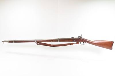 Scarce CIVIL WAR Union Antique E. ROBINSON U.S. M1861 Rifle-MUSKET w/SLING1863 Dated Contract Model “EVERYMAN’S RIFLE” Musket - Image 16 of 24
