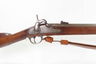 Scarce CIVIL WAR Union Antique E. ROBINSON U.S. M1861 Rifle-MUSKET w/SLING1863 Dated Contract Model “EVERYMAN’S RIFLE” Musket - Image 4 of 24