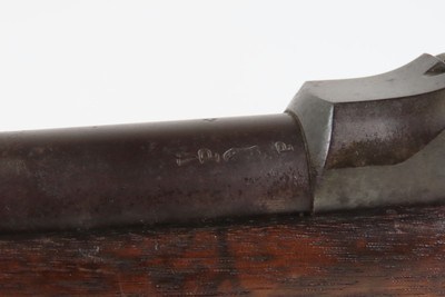 1888 mfg. Antique U.S. SPRINGFIELD M1884 TRAPDOOR .45-70 Rifle INDIAN WARSSingle Shot U.S. MILITARY Rifle WESTWARD EXPANSION - Image 24 of 25