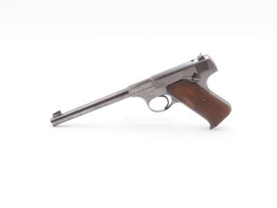 Pre-WWII 1936 mfr. COLT WOODSMAN .22 LR Long Rifle TARGET Pistol C&R
TARGET MODEL First Series of WOODSMAN PISTOLS