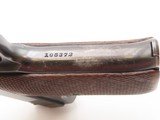 Pre-WWII 1936 mfr. COLT WOODSMAN .22 LR Long Rifle TARGET Pistol C&R
TARGET MODEL First Series of WOODSMAN PISTOLS - 13 of 19