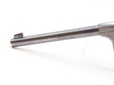 Pre-WWII 1936 mfr. COLT WOODSMAN .22 LR Long Rifle TARGET Pistol C&R
TARGET MODEL First Series of WOODSMAN PISTOLS - 4 of 19
