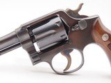 SMITH & WESSON .38 M&P Pre-Model 10 Double Action .38 SPECIAL Revolver C&R
Nice Blued Finish Revolver with WALNUT GRIP - 8 of 19