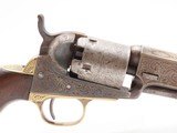 NICELY ENGRAVED Pre-CIVIL WAR Antique COLT M1849 Percussion POCKET Revolver ANTEBELLUM Wild West SIX-SHOOTER Made In 1857 - 21 of 22