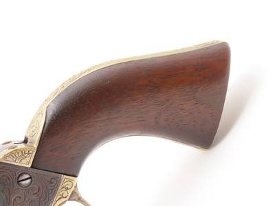 NICELY ENGRAVED Pre-CIVIL WAR Antique COLT M1849 Percussion POCKET Revolver ANTEBELLUM Wild West SIX-SHOOTER Made In 1857 - Image 2 of 22