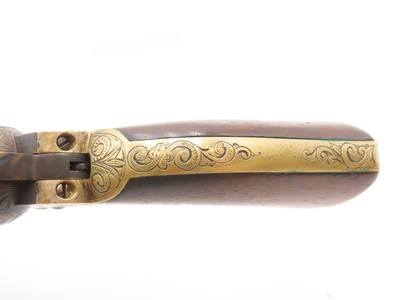NICELY ENGRAVED Pre-CIVIL WAR Antique COLT M1849 Percussion POCKET Revolver ANTEBELLUM Wild West SIX-SHOOTER Made In 1857 - Image 6 of 22