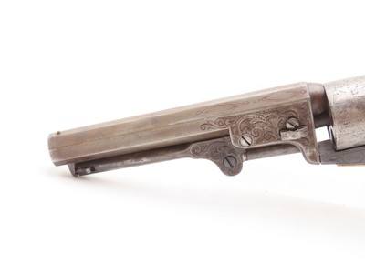 NICELY ENGRAVED Pre-CIVIL WAR Antique COLT M1849 Percussion POCKET Revolver ANTEBELLUM Wild West SIX-SHOOTER Made In 1857 - Image 4 of 22