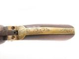 NICELY ENGRAVED Pre-CIVIL WAR Antique COLT M1849 Percussion POCKET Revolver ANTEBELLUM Wild West SIX-SHOOTER Made In 1857 - 6 of 22