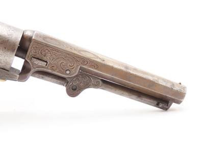 NICELY ENGRAVED Pre-CIVIL WAR Antique COLT M1849 Percussion POCKET Revolver ANTEBELLUM Wild West SIX-SHOOTER Made In 1857 - Image 22 of 22