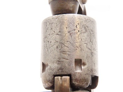 NICELY ENGRAVED Pre-CIVIL WAR Antique COLT M1849 Percussion POCKET Revolver ANTEBELLUM Wild West SIX-SHOOTER Made In 1857 - Image 11 of 22