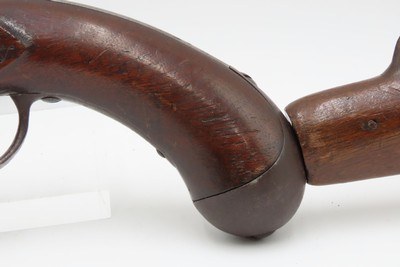 RARE Antique U.S. SPRINGFIELD M1817 Pistol with DETACHABLE SHOULDER STOCKDESIREABLE! 1 of ONLY 1,000 Made & DATED 1818 - Image 23 of 25