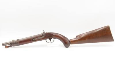 RARE Antique U.S. SPRINGFIELD M1817 Pistol with DETACHABLE SHOULDER STOCKDESIREABLE! 1 of ONLY 1,000 Made & DATED 1818 - Image 17 of 25