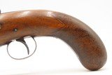 CASED PAIR of ENGRAVED Antique WHEELER & SON of London PERCUSSION Pistols
1830s-40s ENGLISH SELF DEFENSE Handguns - 16 of 25