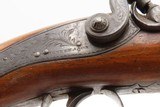 CASED PAIR of ENGRAVED Antique WHEELER & SON of London PERCUSSION Pistols
1830s-40s ENGLISH SELF DEFENSE Handguns - 22 of 25
