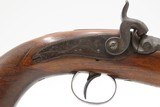 CASED PAIR of ENGRAVED Antique WHEELER & SON of London PERCUSSION Pistols
1830s-40s ENGLISH SELF DEFENSE Handguns - 6 of 25