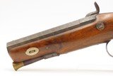 CASED PAIR of ENGRAVED Antique WHEELER & SON of London PERCUSSION Pistols
1830s-40s ENGLISH SELF DEFENSE Handguns - 15 of 25