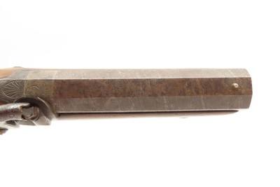 CASED PAIR of ENGRAVED Antique WHEELER & SON of London PERCUSSION Pistols1830s-40s ENGLISH SELF DEFENSE Handguns - Image 25 of 25
