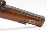 CASED PAIR of ENGRAVED Antique WHEELER & SON of London PERCUSSION Pistols
1830s-40s ENGLISH SELF DEFENSE Handguns - 19 of 25