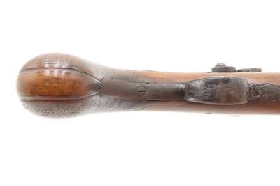 CASED PAIR of ENGRAVED Antique WHEELER & SON of London PERCUSSION Pistols1830s-40s ENGLISH SELF DEFENSE Handguns - Image 10 of 25