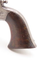 1856 mfg. Antique Pre-CIVIL WAR COLT M1855 ROOT Sidehammer POCKET Revolver
PERCUSSION .28 Caliber SELF DEFENSE Revolver - 14 of 16