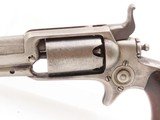 1856 mfg. Antique Pre-CIVIL WAR COLT M1855 ROOT Sidehammer POCKET Revolver
PERCUSSION .28 Caliber SELF DEFENSE Revolver - 15 of 16