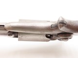1856 mfg. Antique Pre-CIVIL WAR COLT M1855 ROOT Sidehammer POCKET Revolver
PERCUSSION .28 Caliber SELF DEFENSE Revolver - 11 of 16