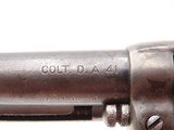 1902 COLT M1877 “Thunderer” .41 DA Revolver C&R DOC HOLLIDAY/BILLY the KID
TURN OF THE CENTURY DA Revolver Made in 1902 - 6 of 18