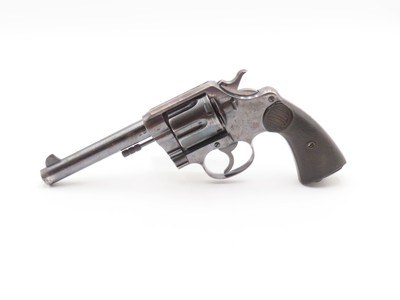 LETTERED COLT “New Service” .455 ELEY Double Action C&R 6-SHOT Revolver WWI LONDON ARMOURY SHIPPED GREAT WAR SIDEARM
