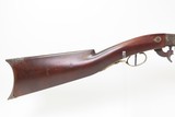 NEW HAMPSHIRE Made D.H. HILLIARD .52 Underhammer Percussion FRONTIER Rifle SILVER INLAID New England HOMESTEAD/HUNTING Rifle - 4 of 19