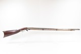 NEW HAMPSHIRE Made D.H. HILLIARD .52 Underhammer Percussion FRONTIER Rifle SILVER INLAID New England HOMESTEAD/HUNTING Rifle