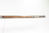 NEW HAMPSHIRE Made D.H. HILLIARD .52 Underhammer Percussion FRONTIER Rifle SILVER INLAID New England HOMESTEAD/HUNTING Rifle - 5 of 19