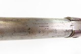 NEW HAMPSHIRE Made D.H. HILLIARD .52 Underhammer Percussion FRONTIER Rifle SILVER INLAID New England HOMESTEAD/HUNTING Rifle - 12 of 19