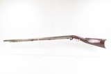 NEW HAMPSHIRE Made D.H. HILLIARD .52 Underhammer Percussion FRONTIER Rifle SILVER INLAID New England HOMESTEAD/HUNTING Rifle - 13 of 19