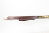 NEW HAMPSHIRE Made D.H. HILLIARD .52 Underhammer Percussion FRONTIER Rifle SILVER INLAID New England HOMESTEAD/HUNTING Rifle - 8 of 19