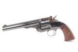 Antique U.S. NAVY ARMS CO. M1875 .45 LC SCHOFIELD Single Action REVOLVER
Modern Reproduction of the SMITH & WESSON SCHOFIELD - 13 of 19