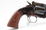 Antique U.S. NAVY ARMS CO. M1875 .45 LC SCHOFIELD Single Action REVOLVER
Modern Reproduction of the SMITH & WESSON SCHOFIELD - 4 of 19