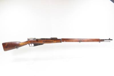 Finnish WORLD WAR II Dated VKT M1891 7.62mm Mosin-Nagant C&R INFANTRY Rifle WW II 1942 Dated BOLT ACTION Military Rifle
