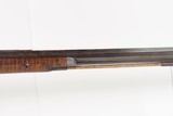 Mid-1800s Antique AMERICAN Half Stock Percussion HOMESTEAD/HUNTING Rifle
GAME GETTING .43 Caliber Rifle with GOLCHER LOCK - 3 of 21