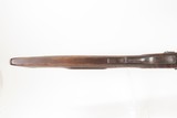 Mid-1800s Antique AMERICAN Half Stock Percussion HOMESTEAD/HUNTING Rifle
GAME GETTING .43 Caliber Rifle with GOLCHER LOCK - 10 of 21