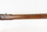 Mid-1800s Antique AMERICAN Half Stock Percussion HOMESTEAD/HUNTING Rifle
GAME GETTING .43 Caliber Rifle with GOLCHER LOCK - 9 of 21