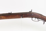 Mid-1800s Antique AMERICAN Half Stock Percussion HOMESTEAD/HUNTING Rifle
GAME GETTING .43 Caliber Rifle with GOLCHER LOCK - 18 of 21
