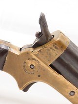 Antique CIVIL WAR/WILD WEST Era C. SHARPS Model 2 .30 RF PEPPERBOX Revolver 4-Shot FRONTIER Self Defense Pocket Gun - 16 of 17